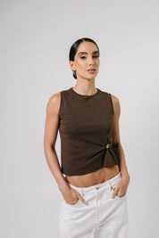 Tank Top Marron