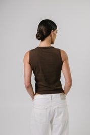 Tank Top Marron